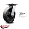 Service Caster 8 Inch Heavy Duty Glass Filled Nylon Caster with Roller Bearing and Swivel Lock SCC-35S820-GFNR-BSL - alternate 4
